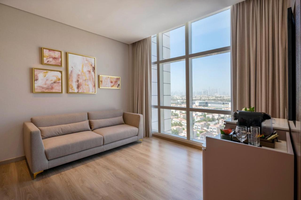Movenpick Jumeirah Village Triangle Дубай Екстериор снимка Office