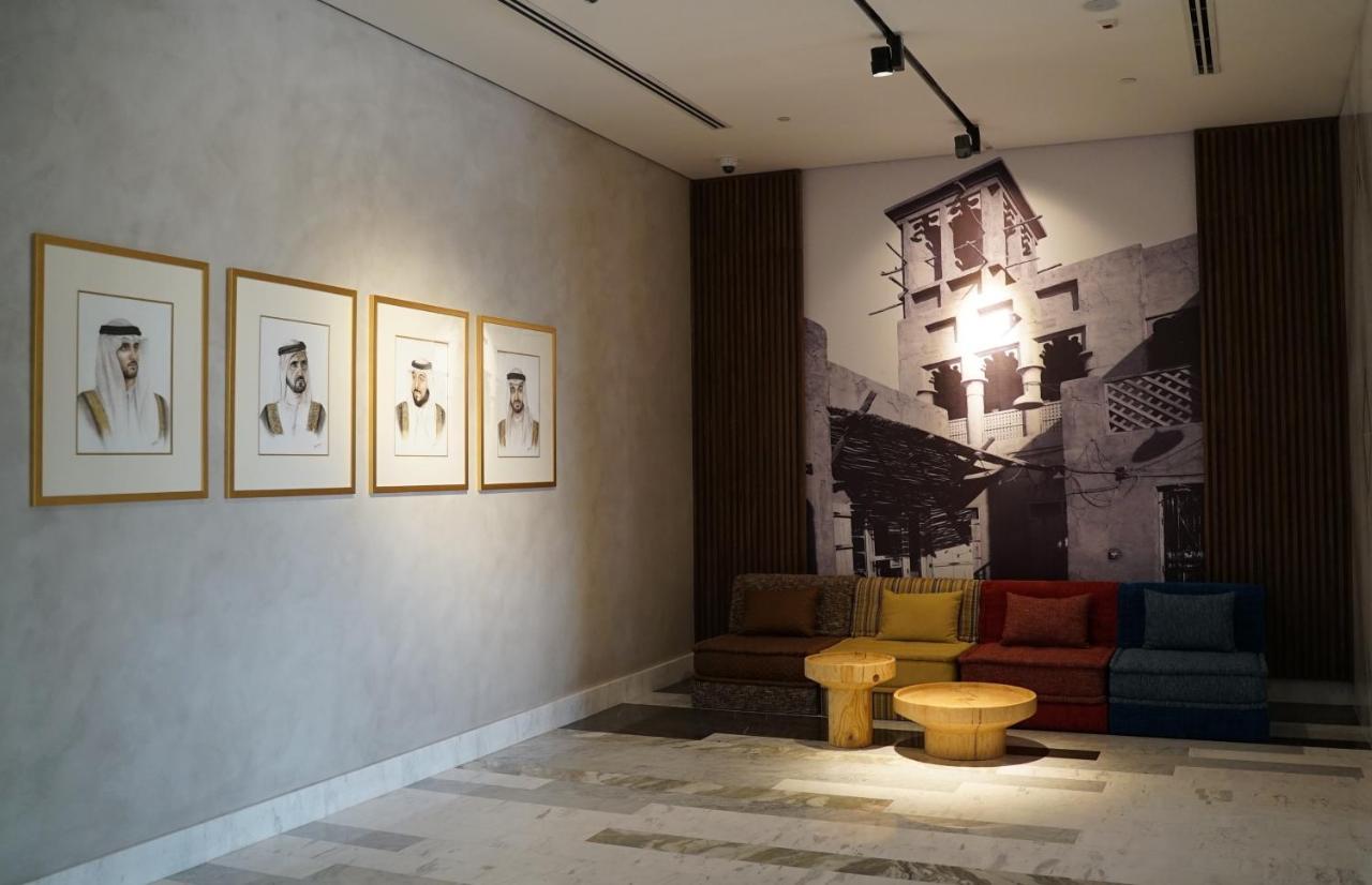 Movenpick Jumeirah Village Triangle Дубай Екстериор снимка The lobby of the hotel